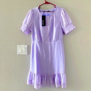 NWT Allegra K Lavender dress. Size M